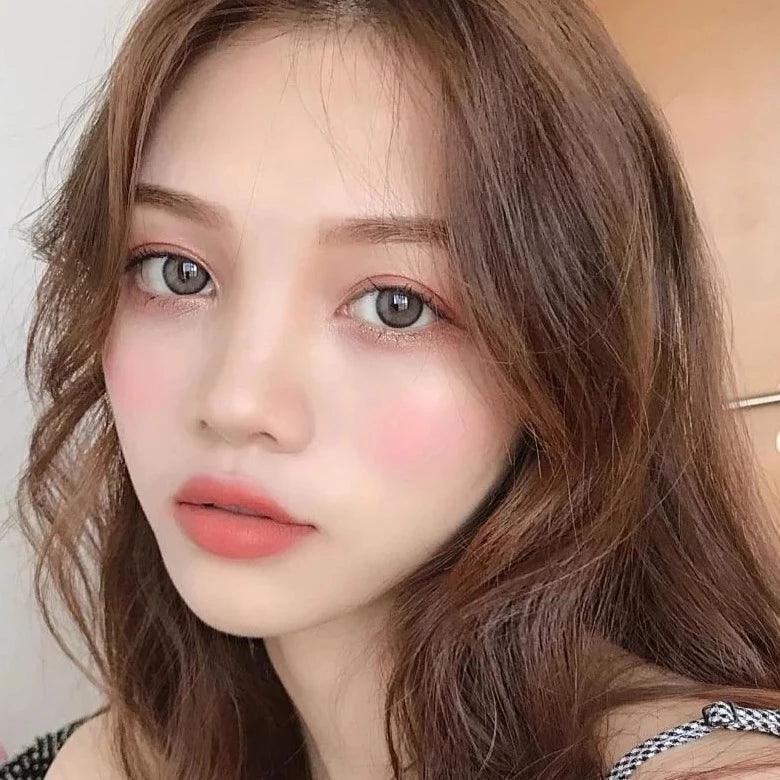 iDOL Canna Roze Charcoal (YEAR/1 Piece) - MASHED POTATO UK | Colour Contact Lens