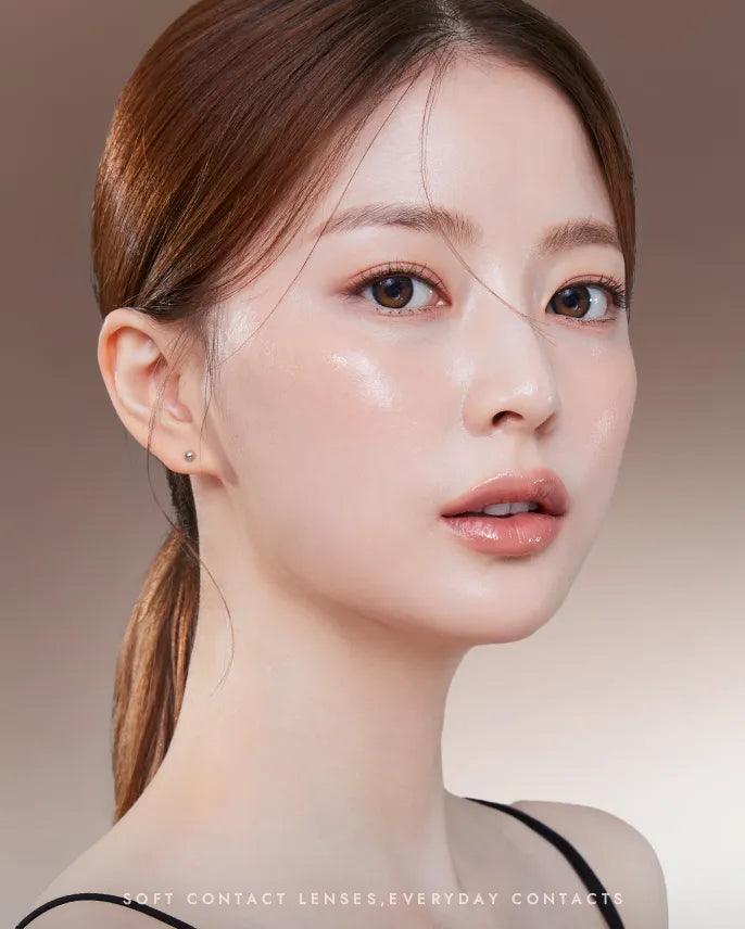 OLENS Eyelighter Glowy BROWN (DAILY/20P) - MASHED POTATO UK | Colour Contact Lens