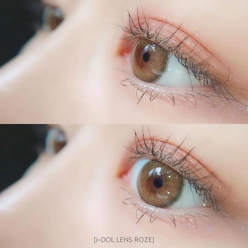 iDOL Canna Roze Beige Brown (DAILY/10P) - MASHED POTATO UK | Colour Contact Lens