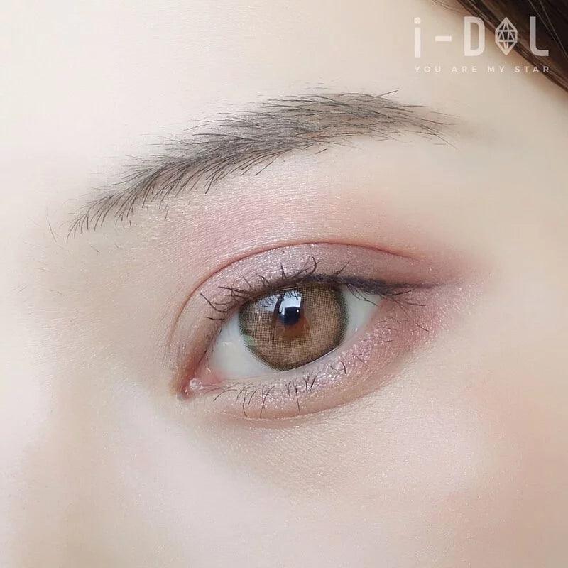 iDOL Canna Roze Beige Brown (DAILY/10P) - MASHED POTATO UK | Colour Contact Lens