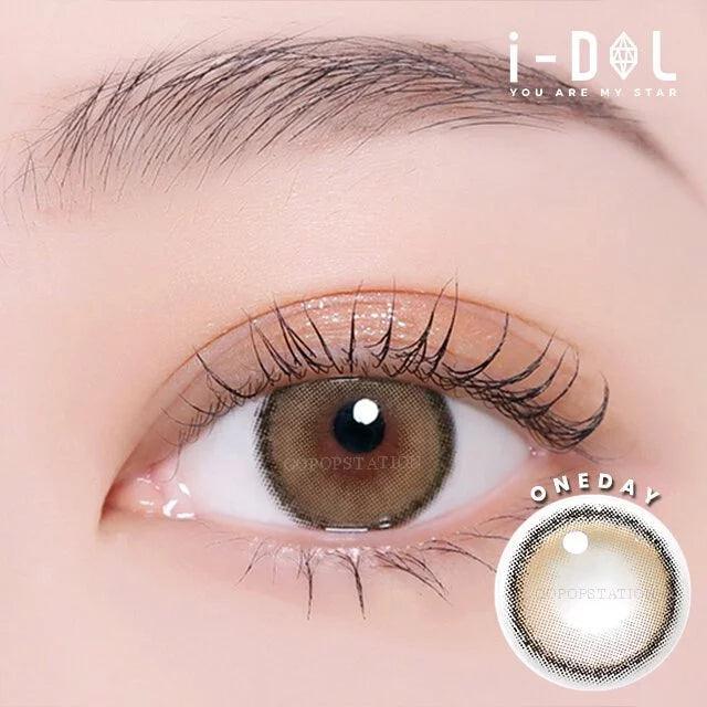 iDOL Canna Roze Beige Brown (DAILY/10P) - MASHED POTATO UK | Colour Contact Lens