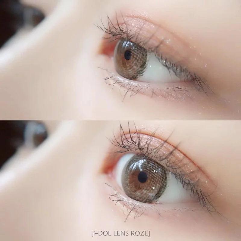 iDOL Canna Roze Nude Brown (DAILY/10P) - MASHED POTATO UK | Colour Contact Lens