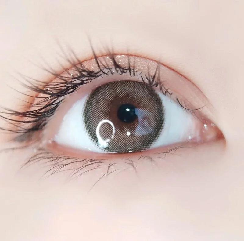 iDOL Canna Roze Nude Brown (DAILY/10P) - MASHED POTATO UK | Colour Contact Lens