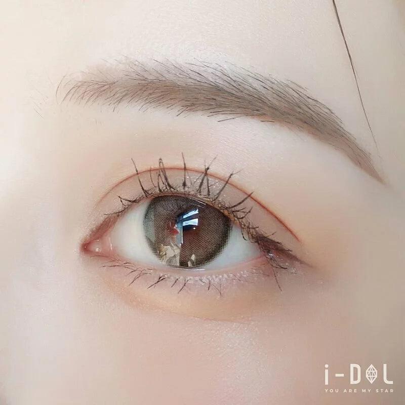 iDOL Canna Roze Nude Brown (DAILY/10P) - MASHED POTATO UK | Colour Contact Lens