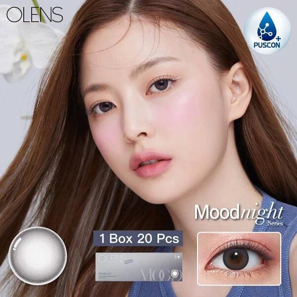 OLENS Mood Night Gray (DAILY/20P) - MASHED POTATO UK | Colour Contact Lens