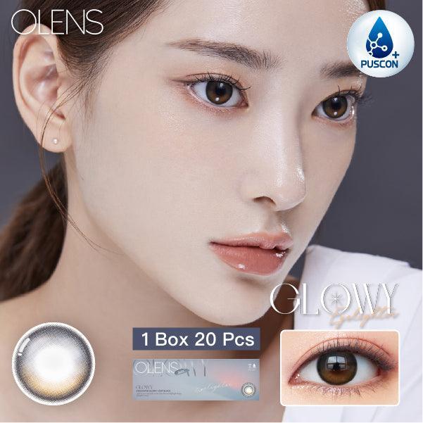 OLENS Eyelighter Glowy BLACK (DAILY/20P) - MASHED POTATO UK | Colour Contact Lens
