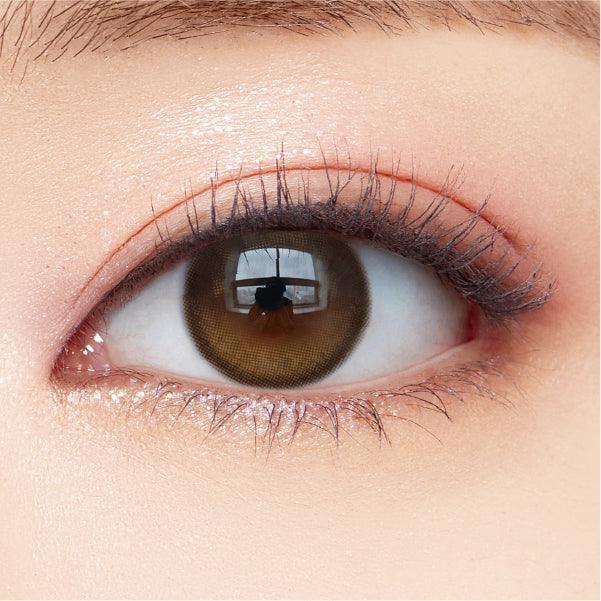 OLENS Eyelighter Glowy BROWN (DAILY/20P) - MASHED POTATO UK | Colour Contact Lens