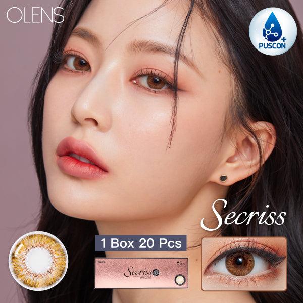 OLENS Secriss Coral Brown (DAILY/20P) - MASHED POTATO UK | Colour Contact Lens
