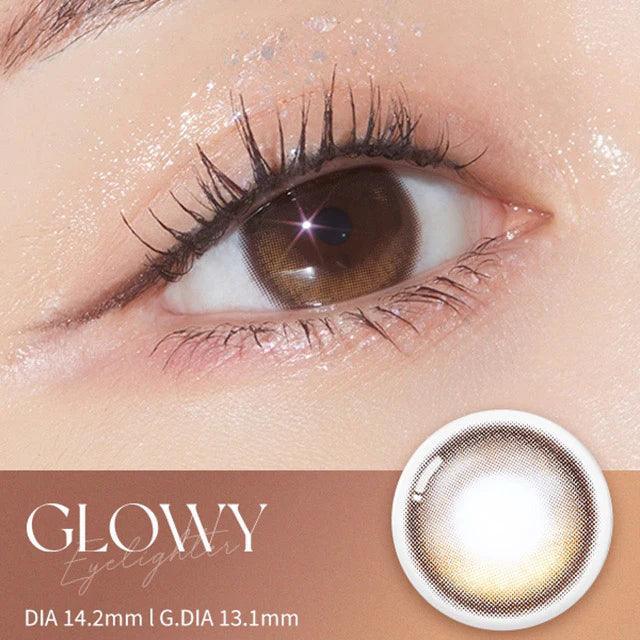 OLENS Eyelighter Glowy BROWN (DAILY/20P) - MASHED POTATO UK | Colour Contact Lens