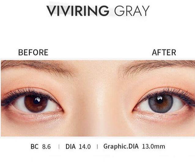 OLENS Vivi Ring Gray (DAILY/20P) - MASHED POTATO UK | Colour Contact Lens