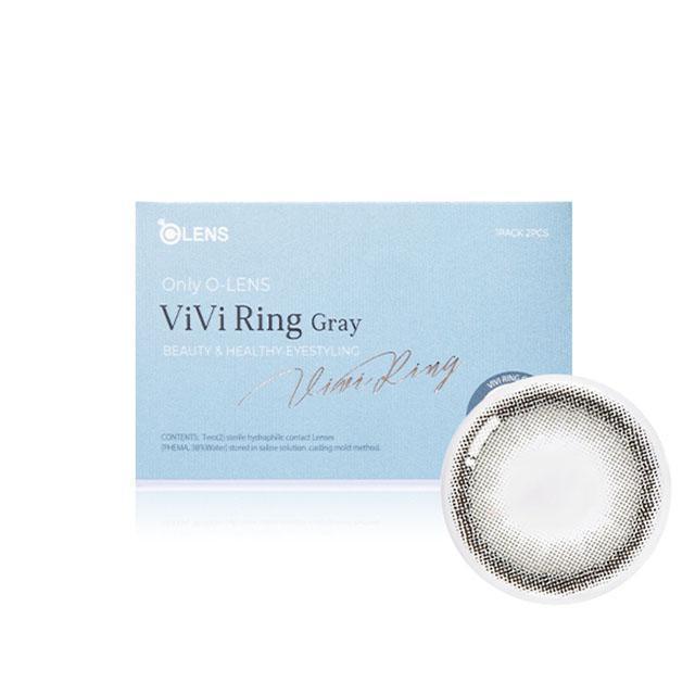 OLENS Vivi Ring Gray (MONTH/2P) - MASHED POTATO UK | Colour Contact Lens