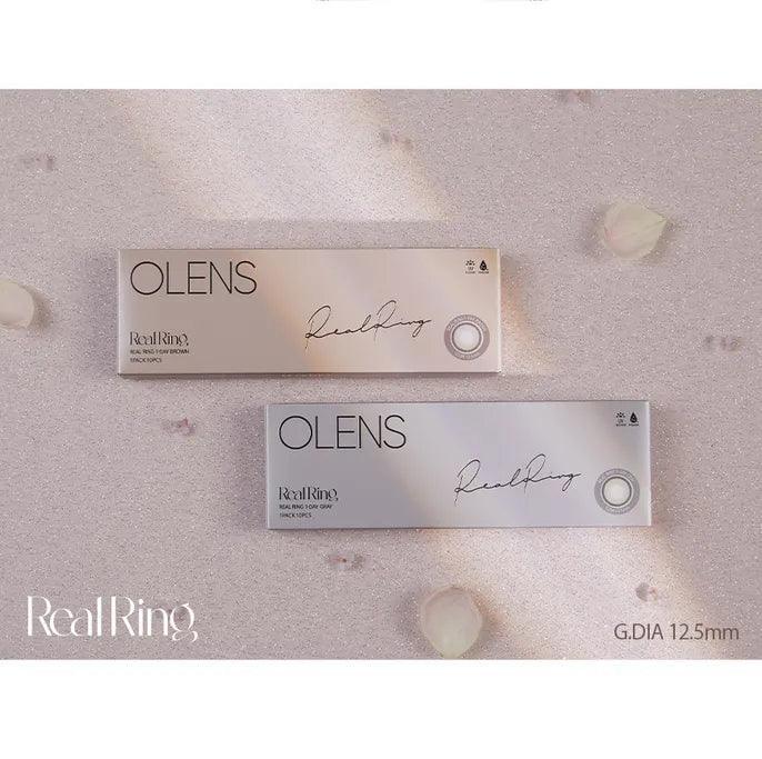 OLENS Real Ring Gray (DAILY/20P) - MASHED POTATO UK | Colour Contact Lens