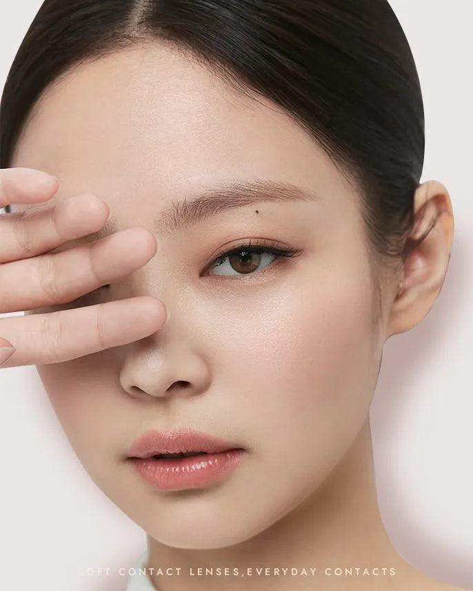 OLENS Real Ring Brown (DAILY/20P) - MASHED POTATO UK | Colour Contact Lens