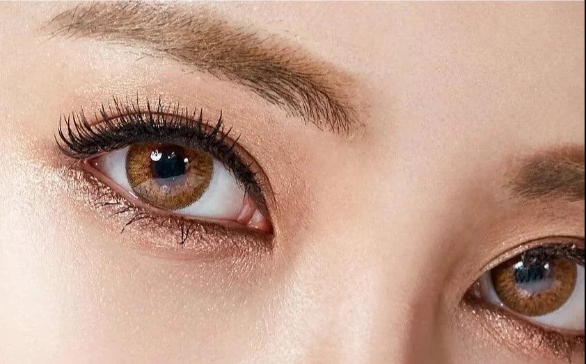 OLENS Secriss Coral Brown (DAILY/20P) - MASHED POTATO UK | Colour Contact Lens