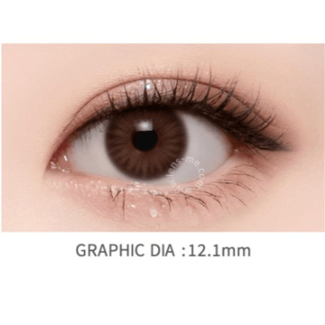 LENSME Akma Real Fit Choco (DAILY/30P) - MASHED POTATO UK | Colour Contact Lens