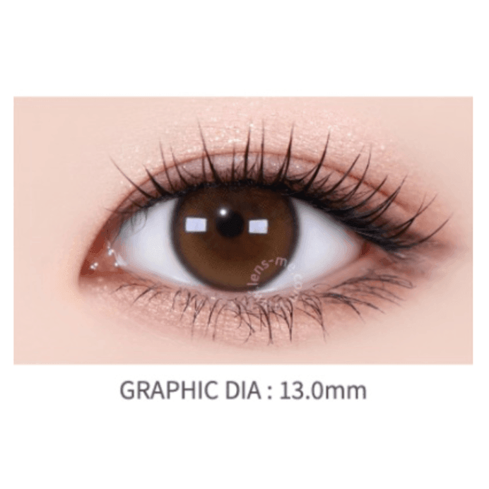 LENSME Orginal 1 Day Eye Dew Tone Up Brown (DAILY/30P) - MASHED POTATO UK | Colour Contact Lens