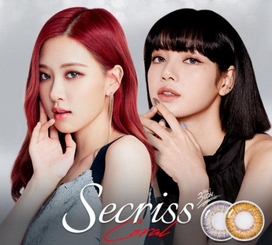 OLENS Secriss Coral Gray (DAILY/20P) - MASHED POTATO UK | Colour Contact Lens
