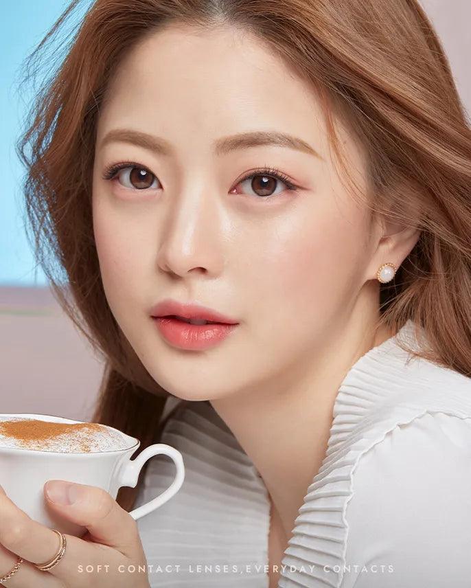 OLENS Vivi Ring Choco (MONTH/2P) - MASHED POTATO UK | Colour Contact Lens