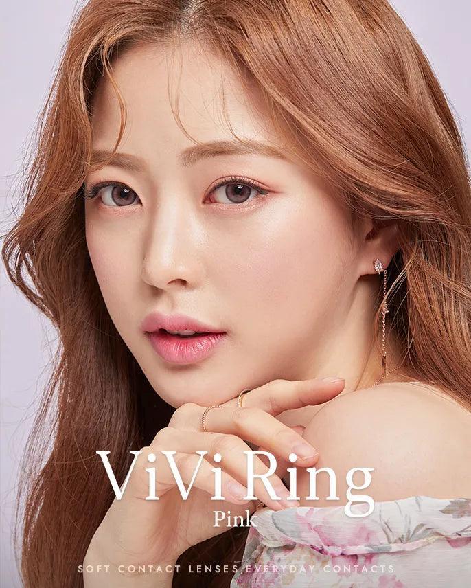 OLENS Vivi Ring Pink (DAILY/10P) - MASHED POTATO UK | Colour Contact Lens