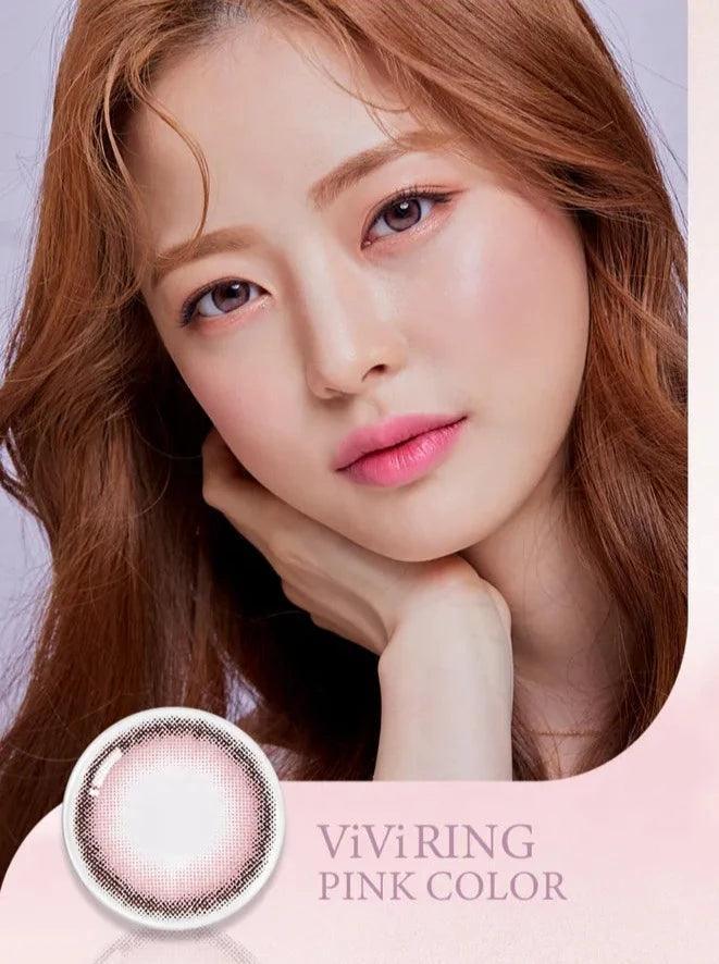 OLENS Vivi Ring Pink (MONTH/2P) - MASHED POTATO UK | Colour Contact Lens