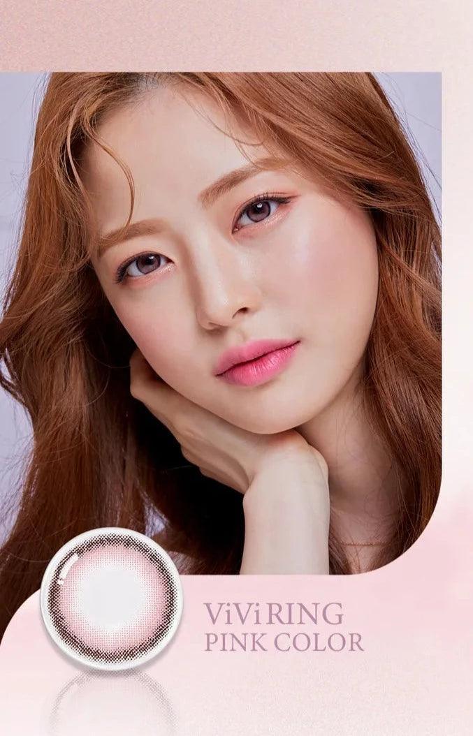 OLENS Vivi Ring Pink (DAILY/10P) - MASHED POTATO UK | Colour Contact Lens