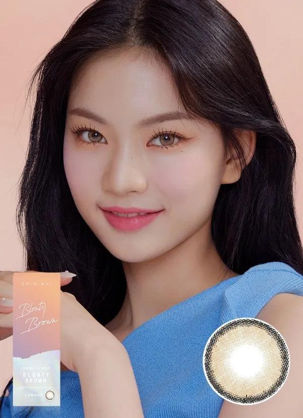 LENSME Orginal 1 Day Series Blonty Brown (DAILY/10P) - MASHED POTATO UK | Colour Contact Lens