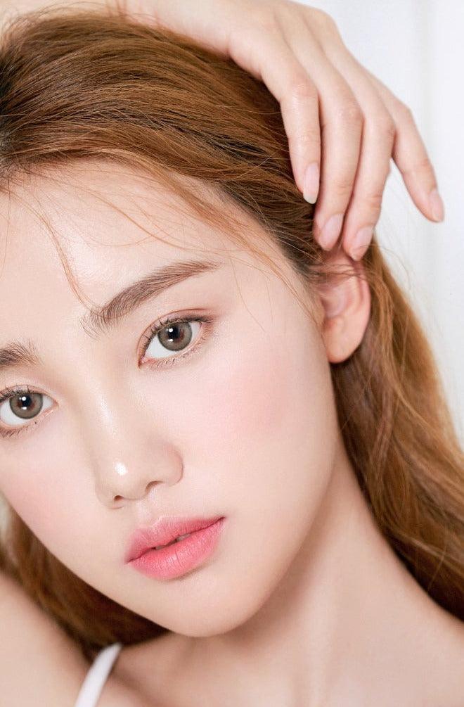 iDOL Roze Airy Nude Brown (Month/1 Piece) - MASHED POTATO UK | Colour Contact Lens