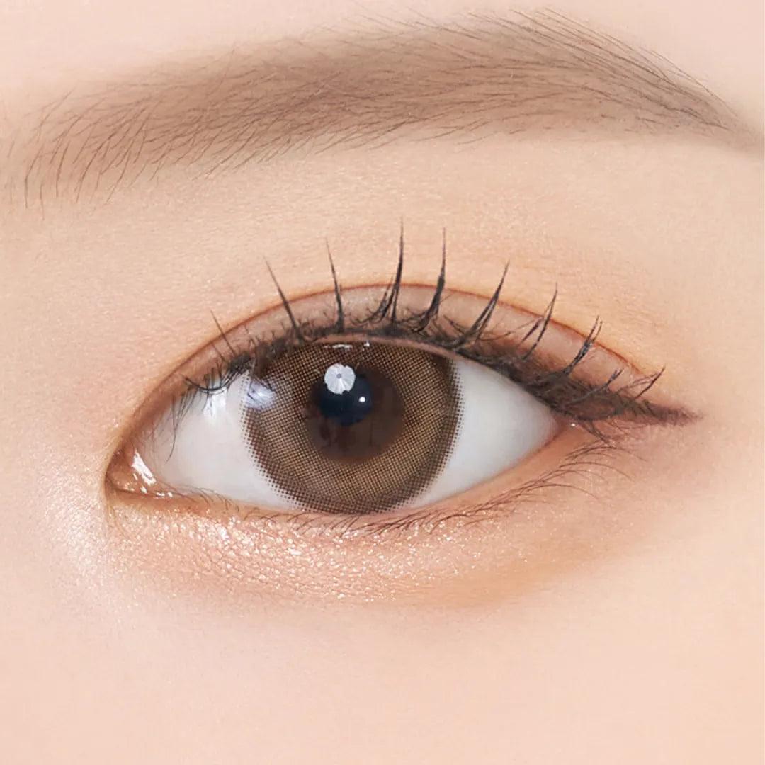 Chuu Lens Milk & Tea Cream Brown (DAILY/10P) - MASHED POTATO UK | Colour Contact Lens