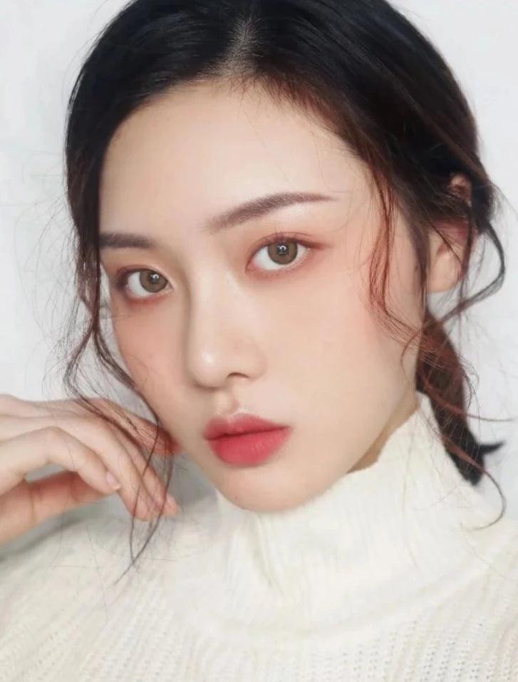 iDOL Canna Roze Beige Brown (YEAR/1 Piece) - MASHED POTATO UK | Colour Contact Lens