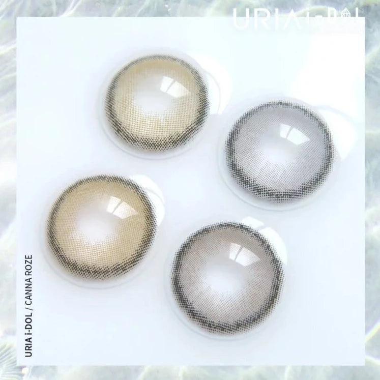 iDOL Canna Roze Charcoal (YEAR/1 Piece) - MASHED POTATO UK | Colour Contact Lens