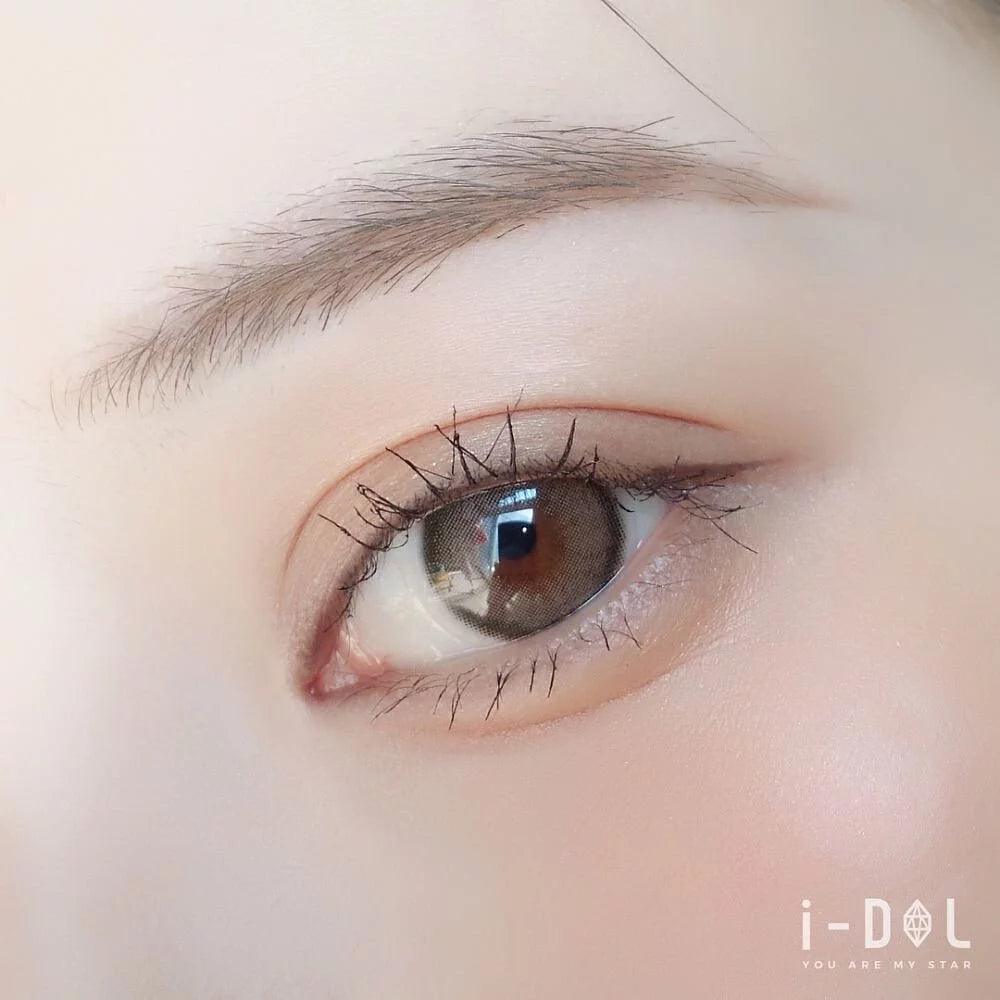 iDOL Canna Roze Nude Brown (YEAR/1 Piece) - MASHED POTATO UK | Colour Contact Lens