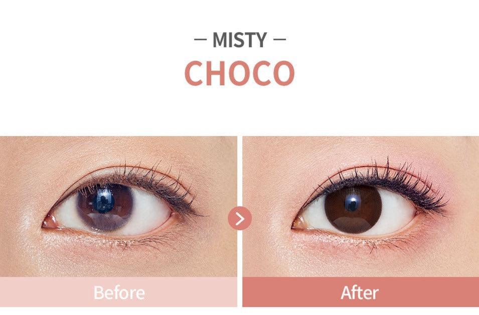 OLENS Misty Romantic Choco (DAILY/20P) - MASHED POTATO UK | Colour Contact Lens