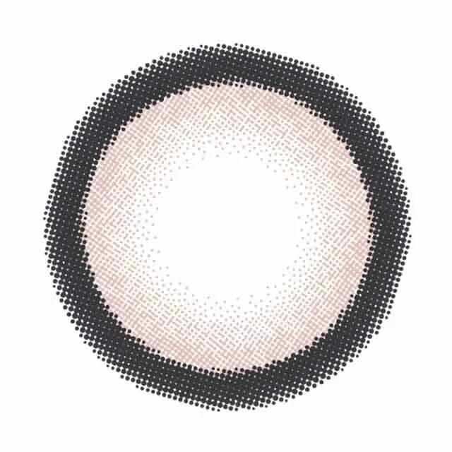 Flurry Ring Pink Brown (DAILY/10P) - MASHED POTATO UK | Colour Contact Lens