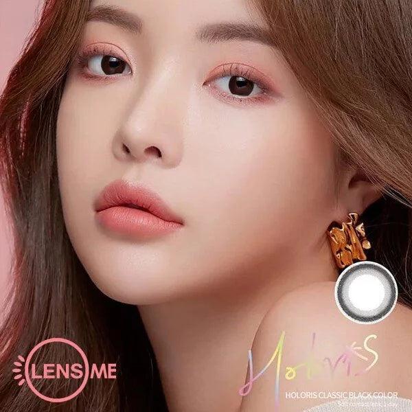 LENSME Akma Holoris Classic Black (DAILY/30P) - MASHED POTATO UK | Colour Contact Lens