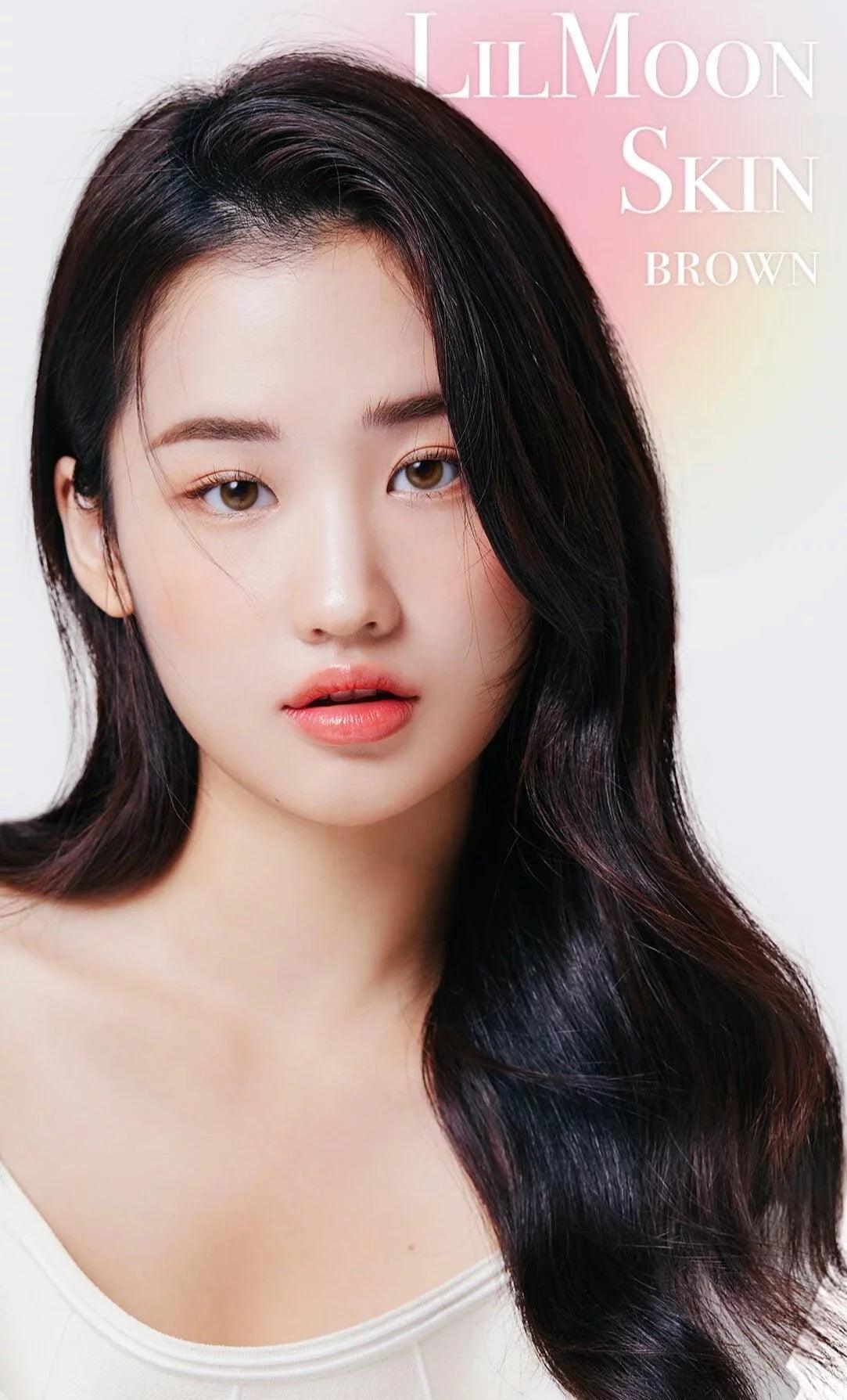 LENSME Lil Moon Skin Brown (DAILY/10P) - MASHED POTATO UK | Colour Contact Lens