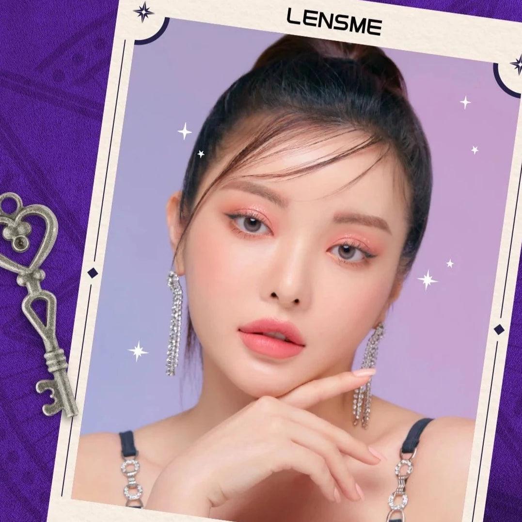 LENSME Lil Moon Skin Gray (MONTH/2P) - MASHED POTATO UK | Colour Contact Lens
