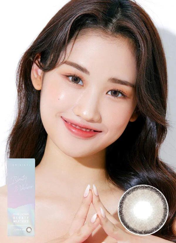 LENSME Blonty Milkchoco (DAILY/10P) - MASHED POTATO UK | Colour Contact Lens