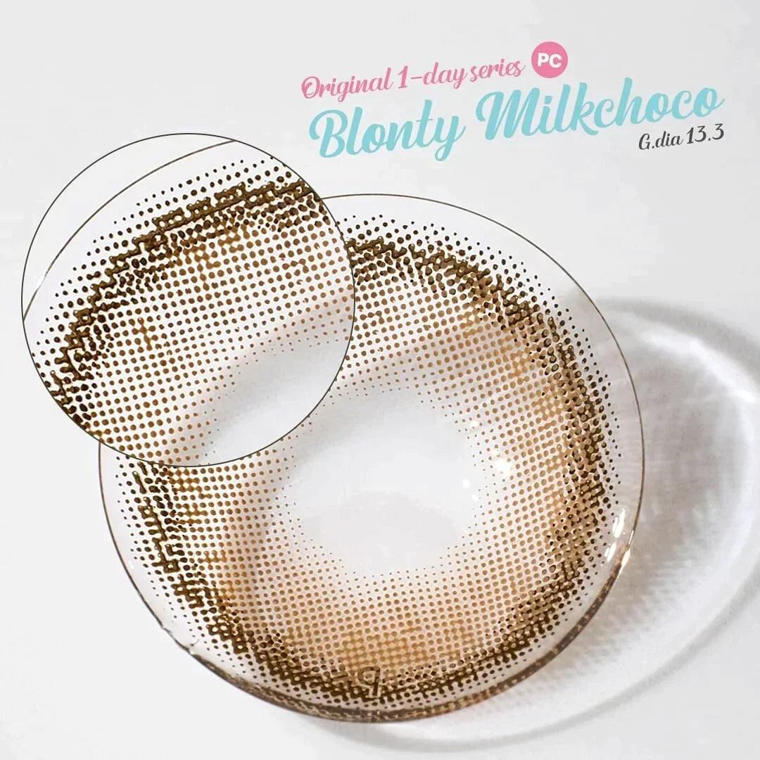 LENSME Orginal 1 Day Series Blonty Milk Chocolate (DAILY/30P) - MASHED POTATO UK | Colour Contact Lens