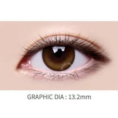 LENSME Akma Qloring Black (DAILY/30P) - MASHED POTATO UK | Colour Contact Lens