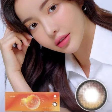 LENSME Akma Qloring Black (DAILY/30P) - MASHED POTATO UK | Colour Contact Lens