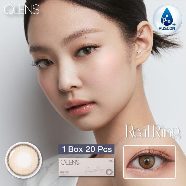 OLENS Real Ring Brown (DAILY/20P) - MASHED POTATO UK | Colour Contact Lens