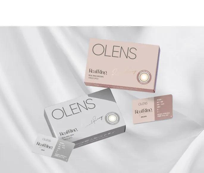 OLENS Real Ring Brown (MONTH/2P) - MASHED POTATO UK | Colour Contact Lens