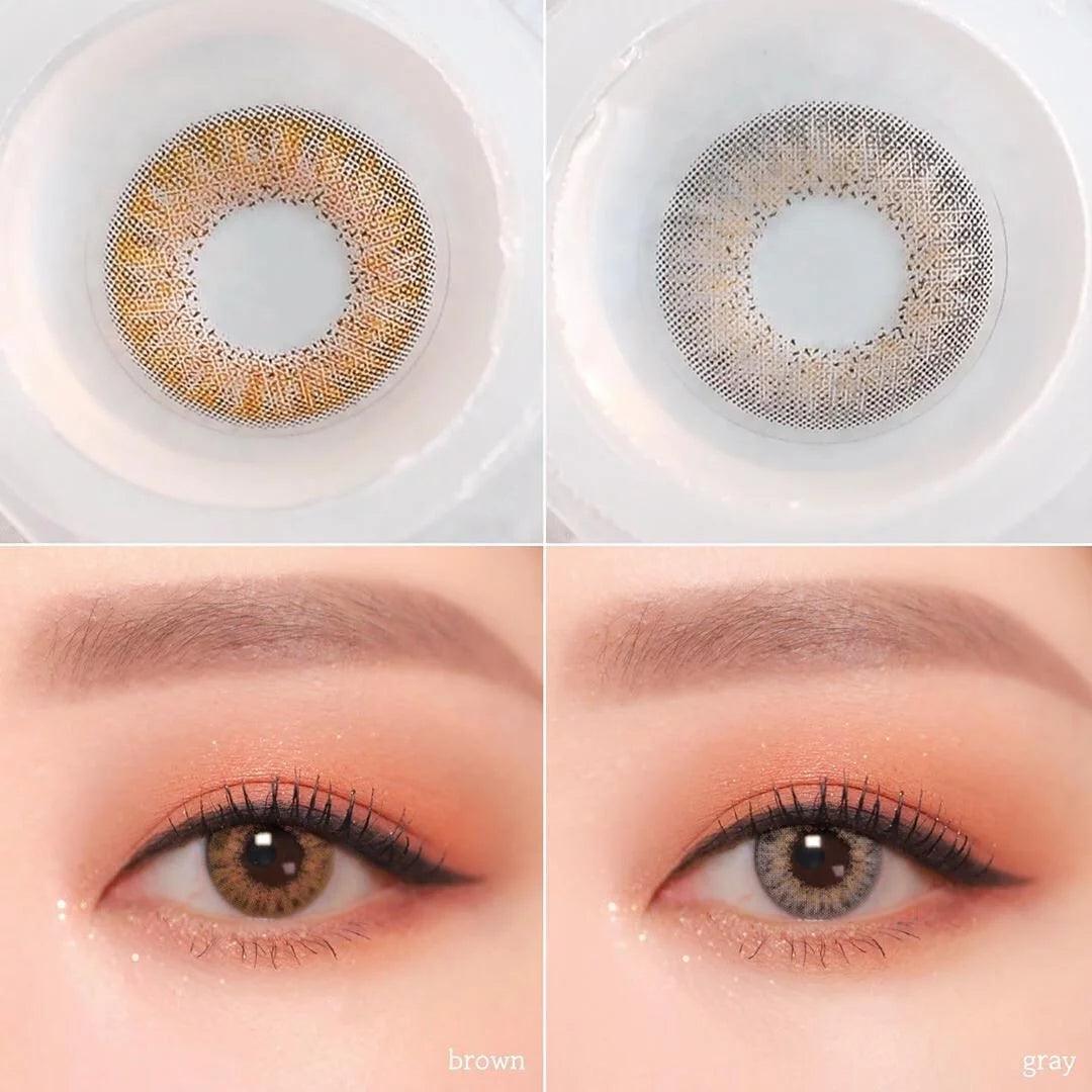 LENSME Akma Real Fit 3 Colors Gray (DAILY/30P) - MASHED POTATO UK | Colour Contact Lens