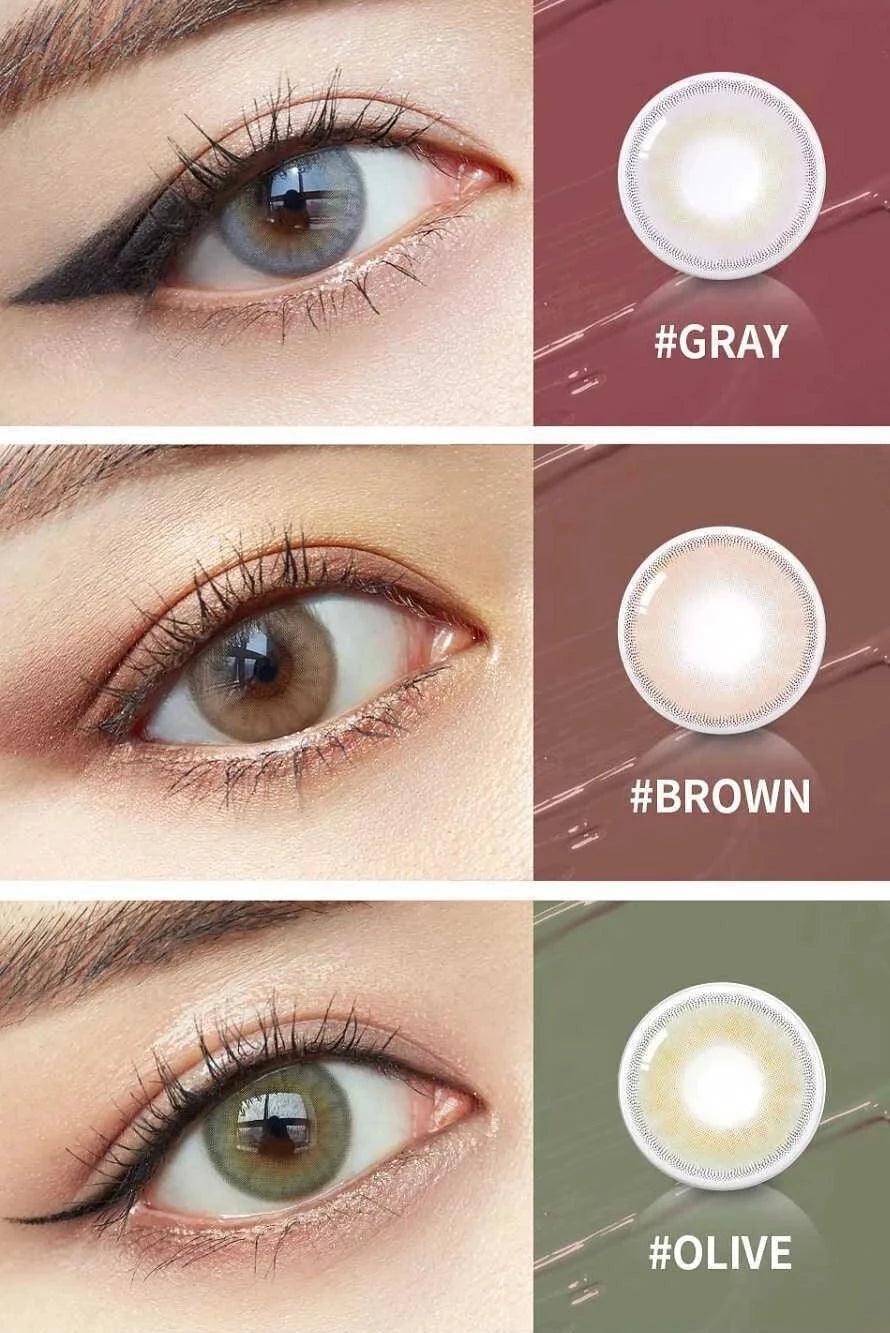 OLENS Russian Smoky Olive (DAILY/10P) - MASHED POTATO UK | Colour Contact Lens