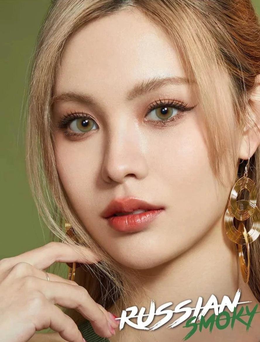 OLENS Russian Smoky Olive (DAILY/10P) - MASHED POTATO UK | Colour Contact Lens
