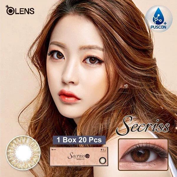 OLENS Secriss Natural Brown (DAILY/20P) - MASHED POTATO UK | Colour Contact Lens