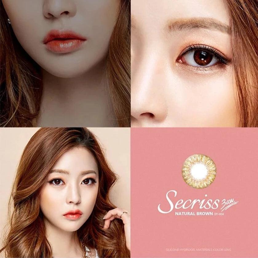 OLENS Secriss Natural Brown (DAILY/20P) - MASHED POTATO UK | Colour Contact Lens
