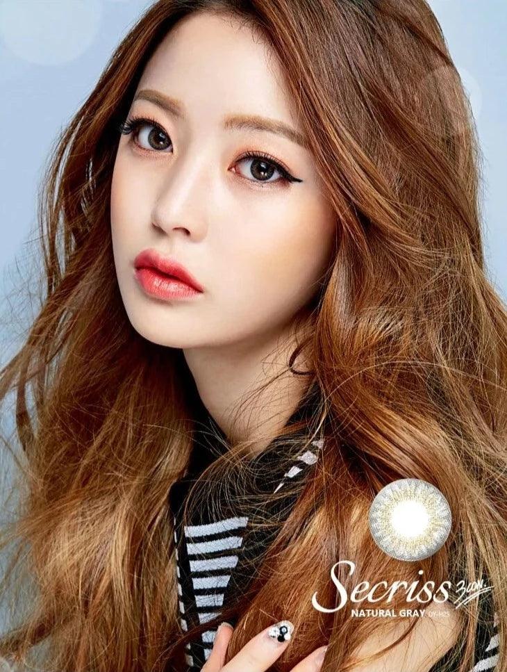 OLENS Secriss Natural Gray (DAILY/20P) - MASHED POTATO UK | Colour Contact Lens