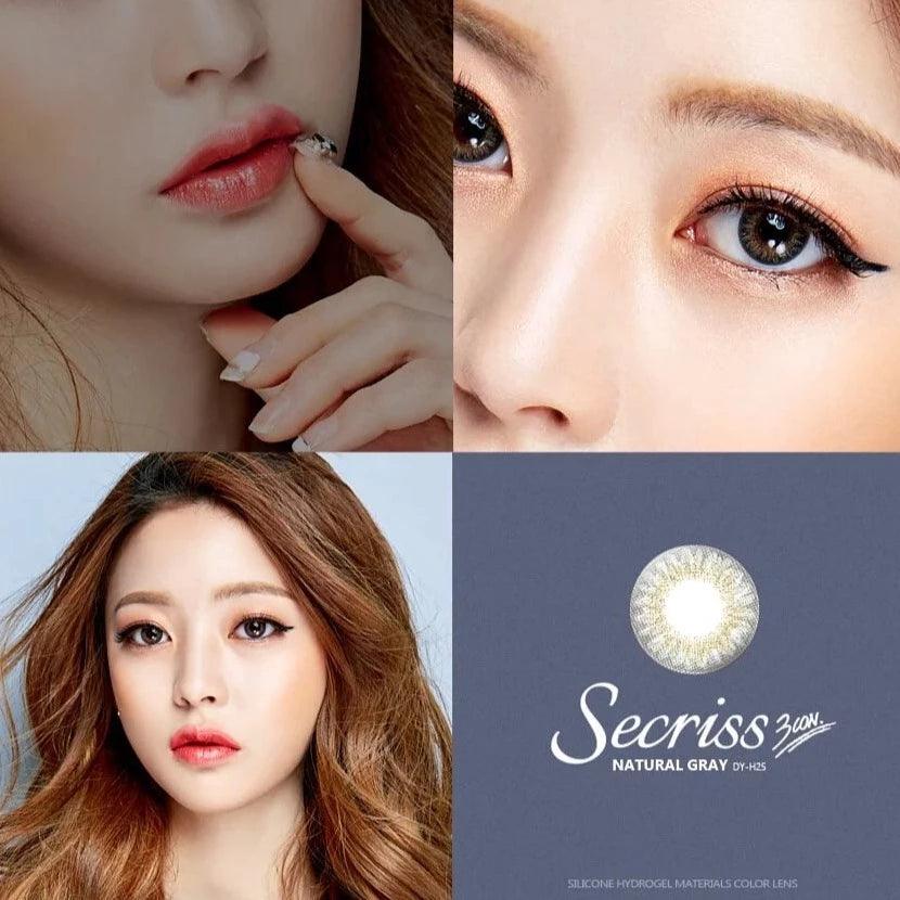 OLENS Secriss Natural Gray (DAILY/20P) - MASHED POTATO UK | Colour Contact Lens