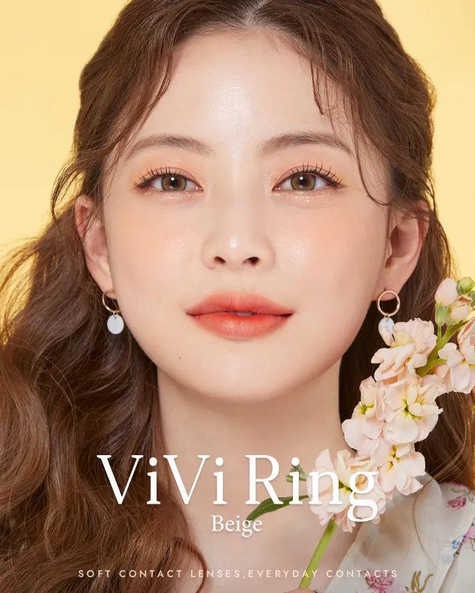 OLENS Vivi Ring Beige (MONTH/2P) - MASHED POTATO UK | Colour Contact Lens
